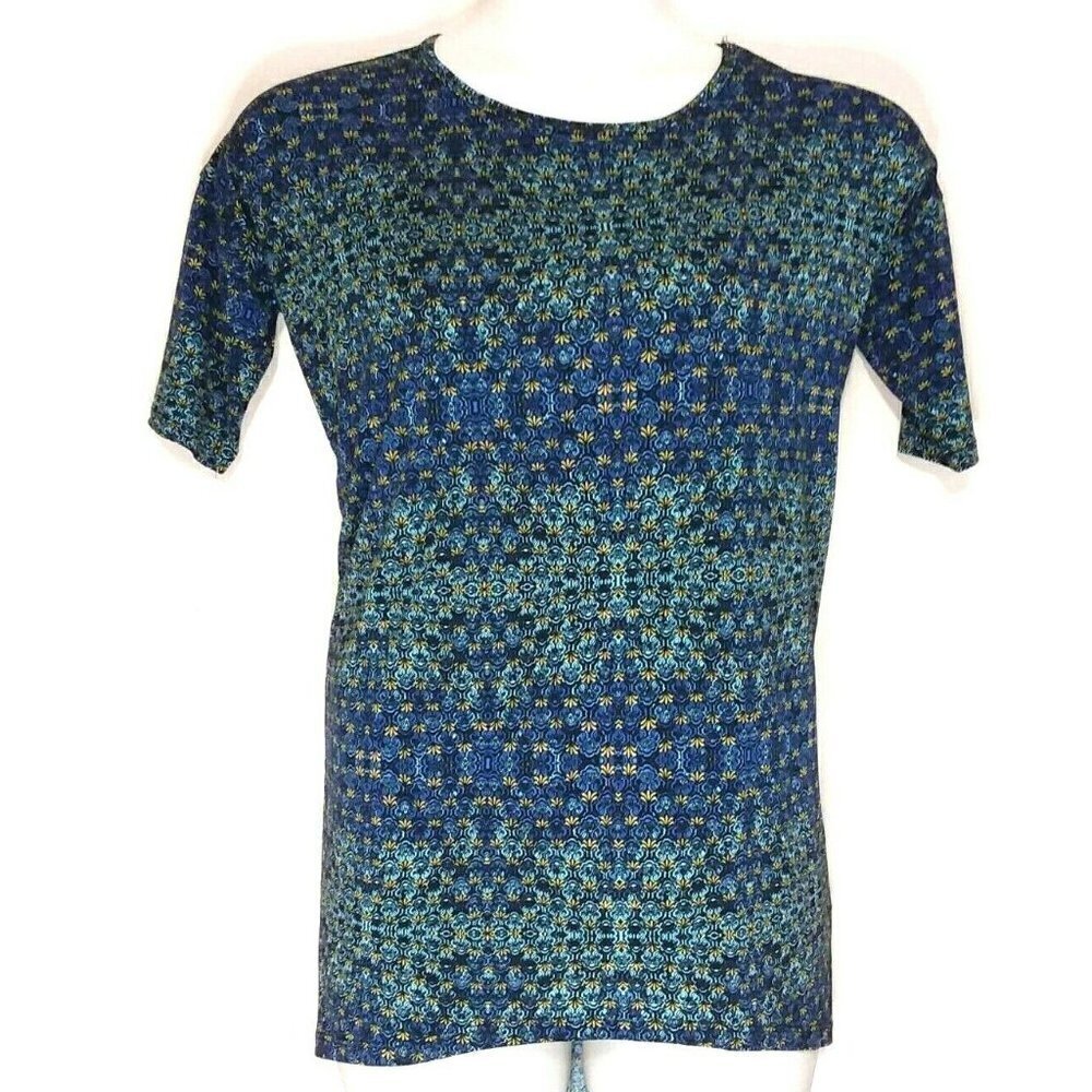 LuLaRoe Women's  Irma Floral Damask Print Top
